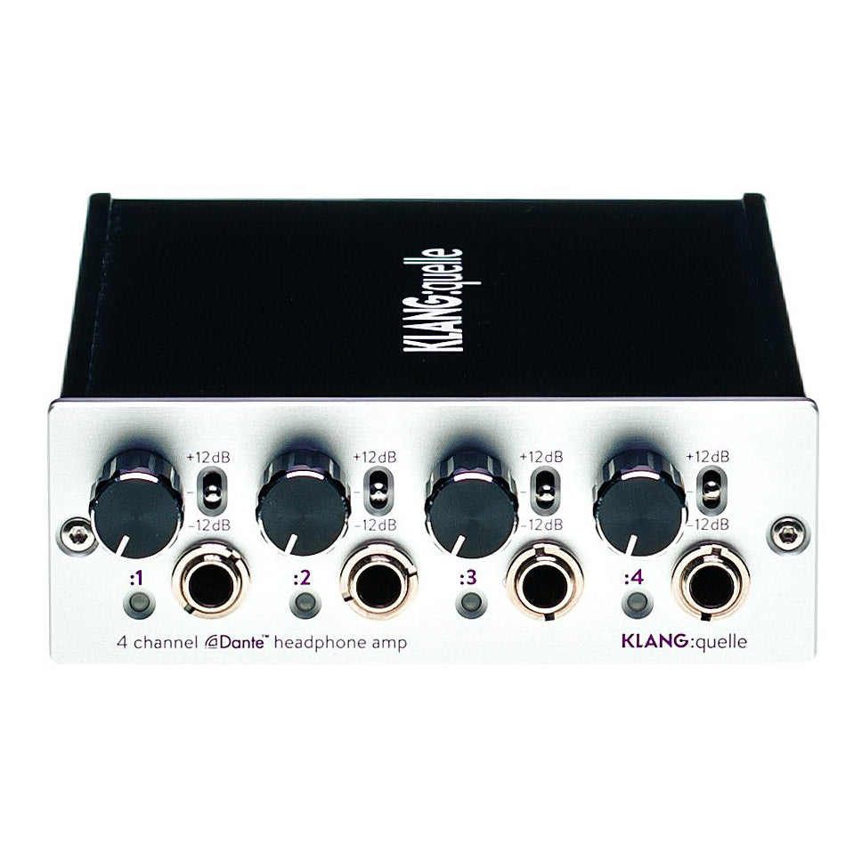 KLANG:quelle 4-Channel Dante Headphone Amplifier