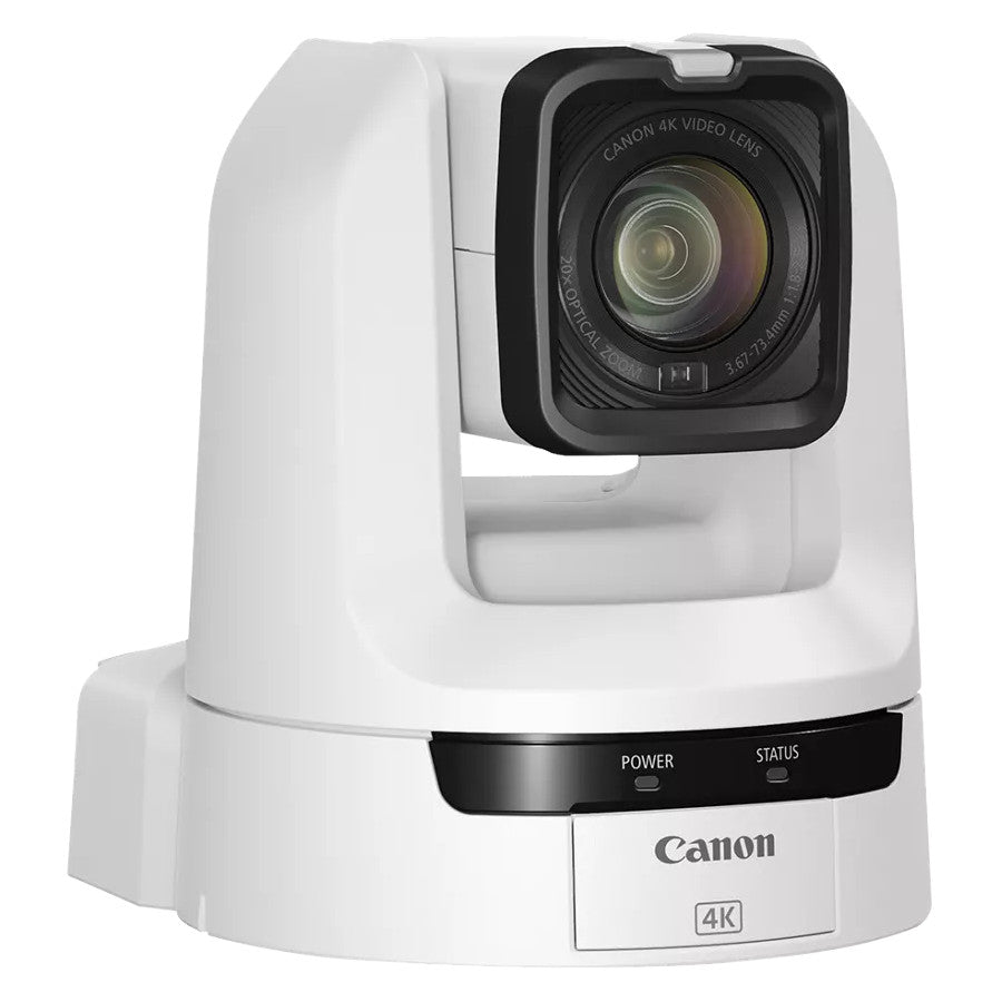 Canon CR-N300 4K NDI 20x Zoom PTZ Camera | Color: White