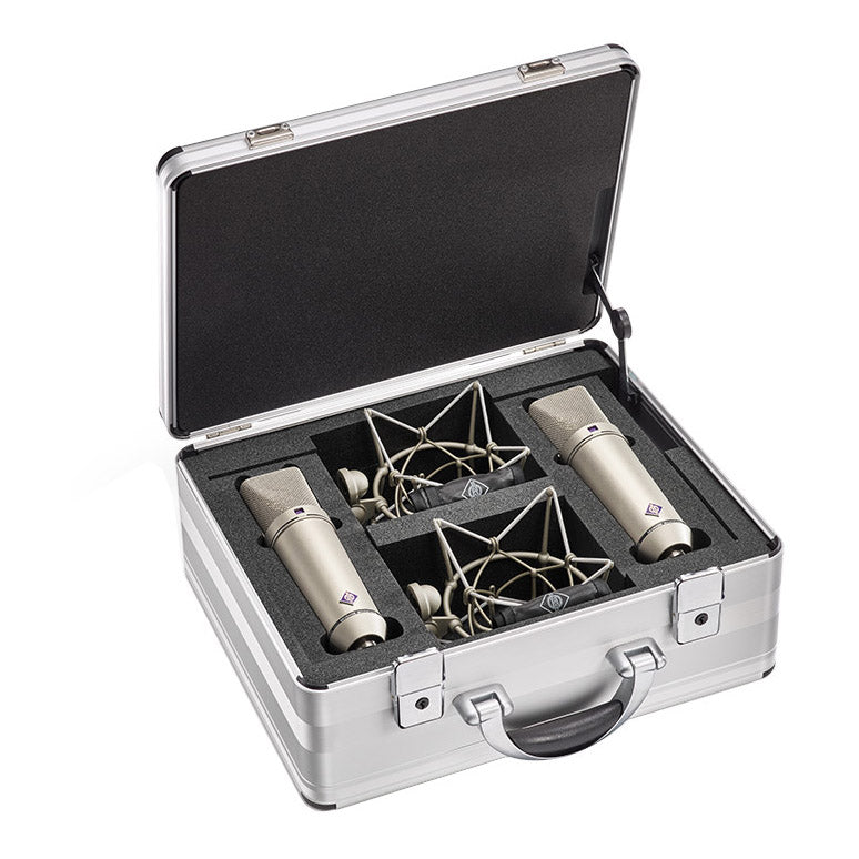 Neumann U 87 AI-STEREO Matched Set Condenser Microphone | Color: Nickel