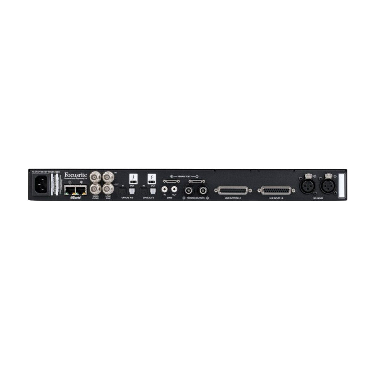 Focusrite Red 8Line Thunderbolt 3 Audio Interface