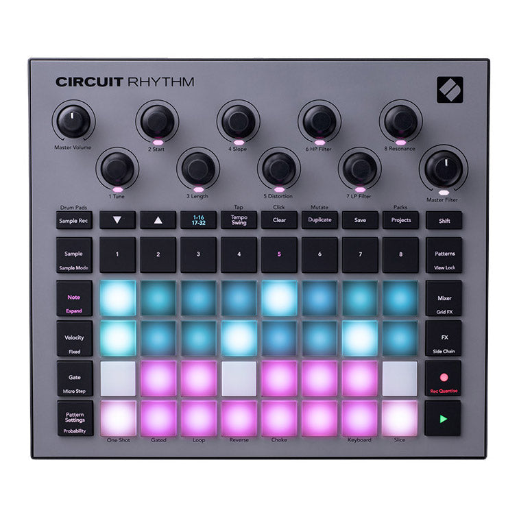 Novation Circuit Rhythm Standalone Beatmaking Sampler