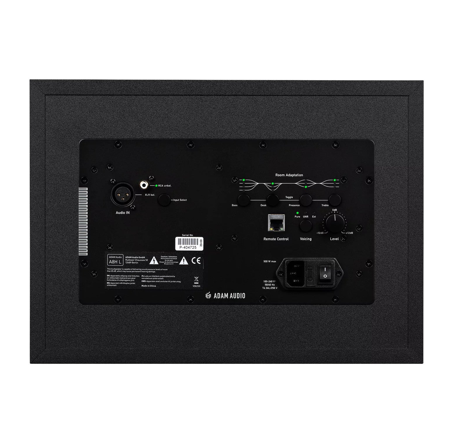 ADAM Audio A8H 3-Way 8-Inch Powered Studio Monitor | Model: A8H-L