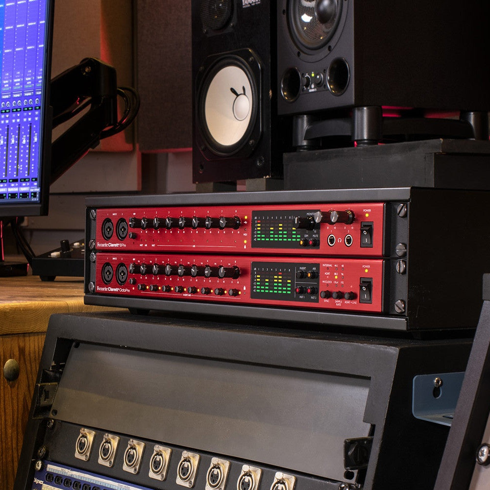 Focusrite Clarett+ OctoPre 8-In/8-Out Mic Preamp