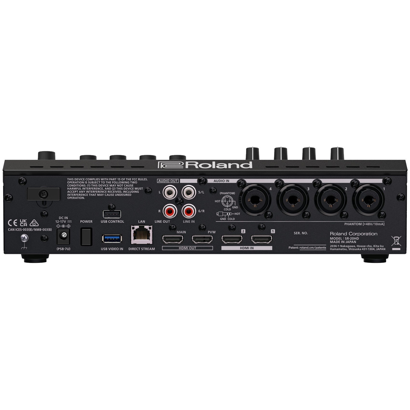 Roland SR-20HD Direct Streaming AV Mixer