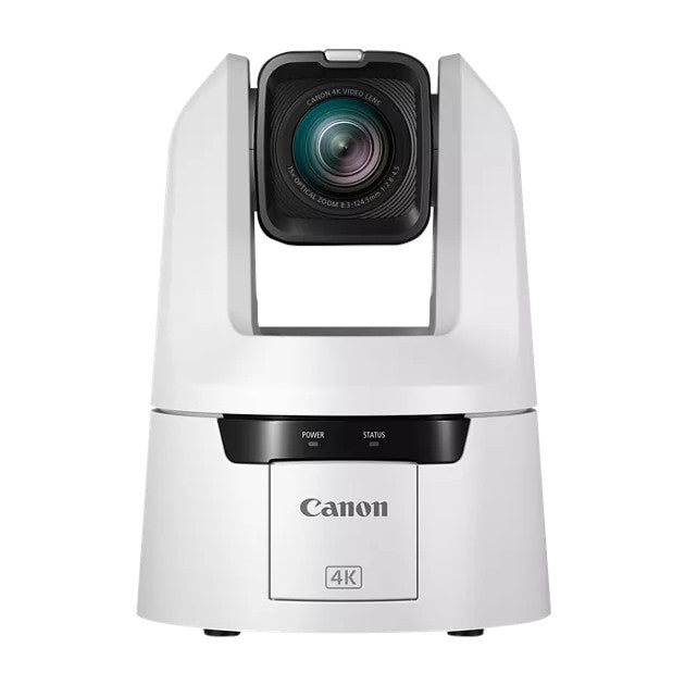 Canon CR-N500 4K NDI 15x Zoom PTZ Camera | Color: White