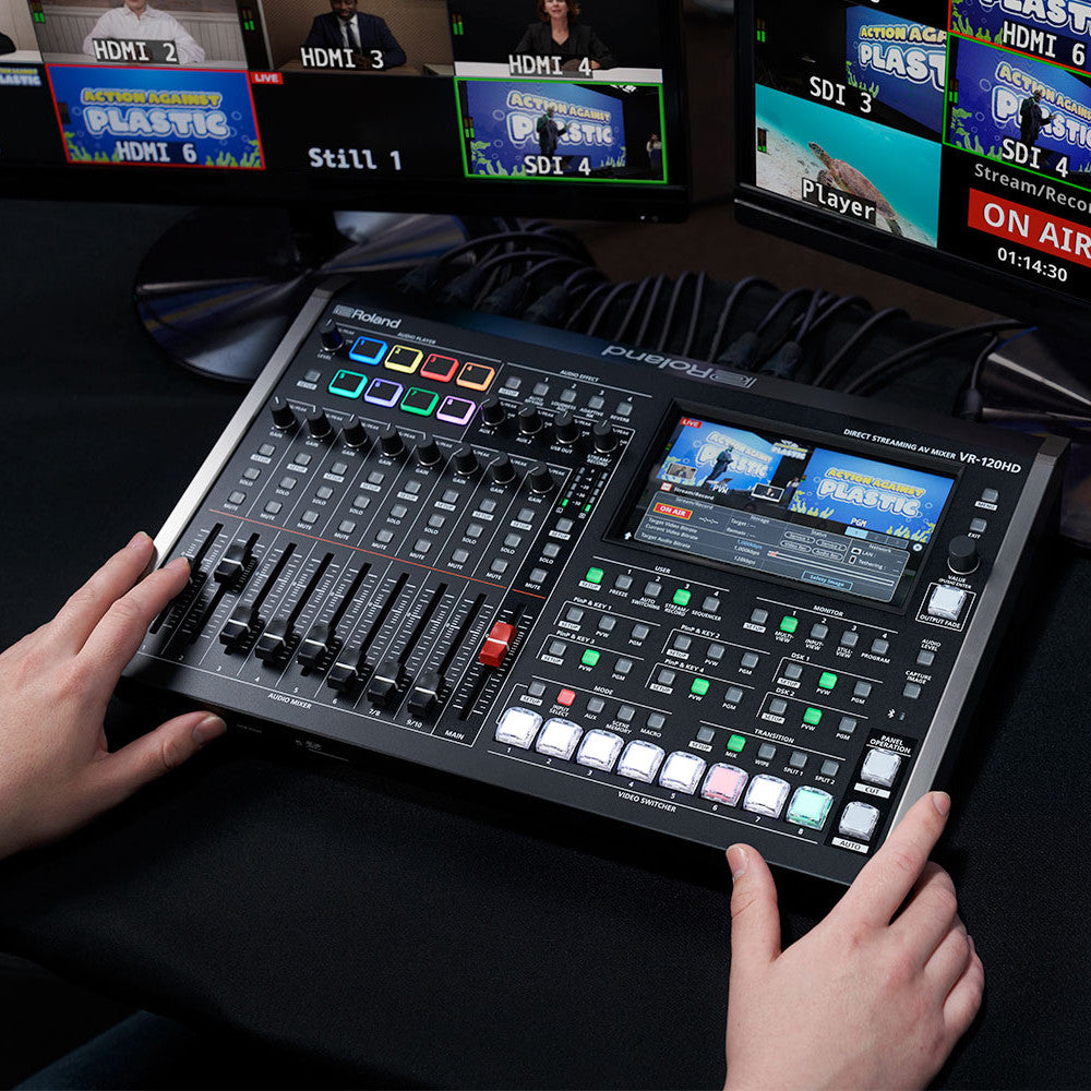 Roland VR-120HD Direct Streaming AV Mixer