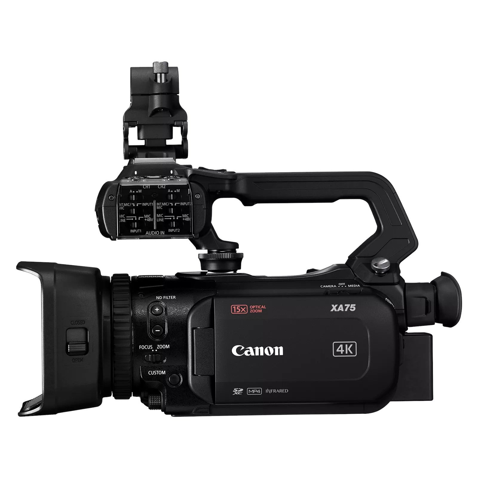 Canon XA75 Professional 4K UHD Camcorder (Clearance)