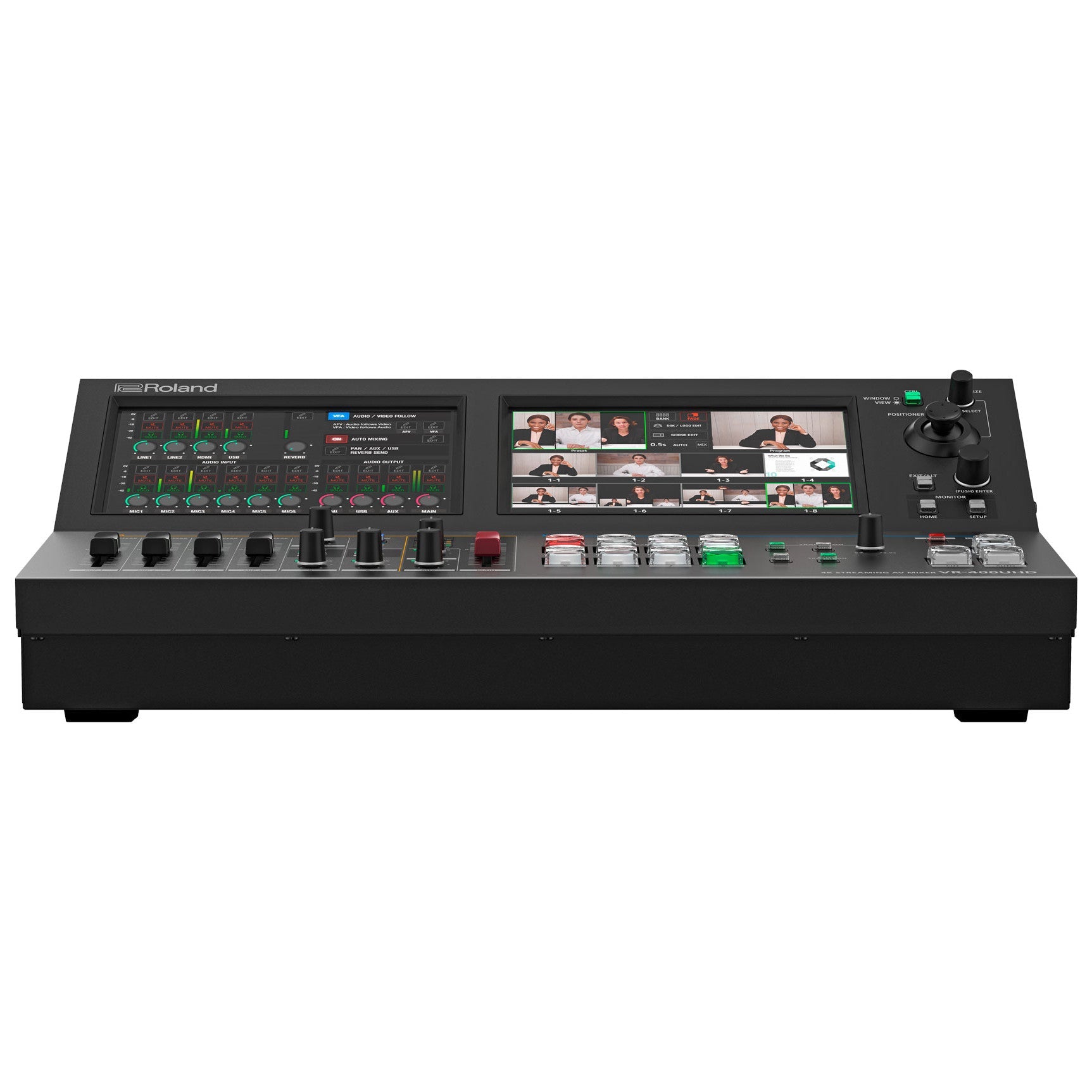 Roland VR-400UHD 4K Streaming AV Mixer