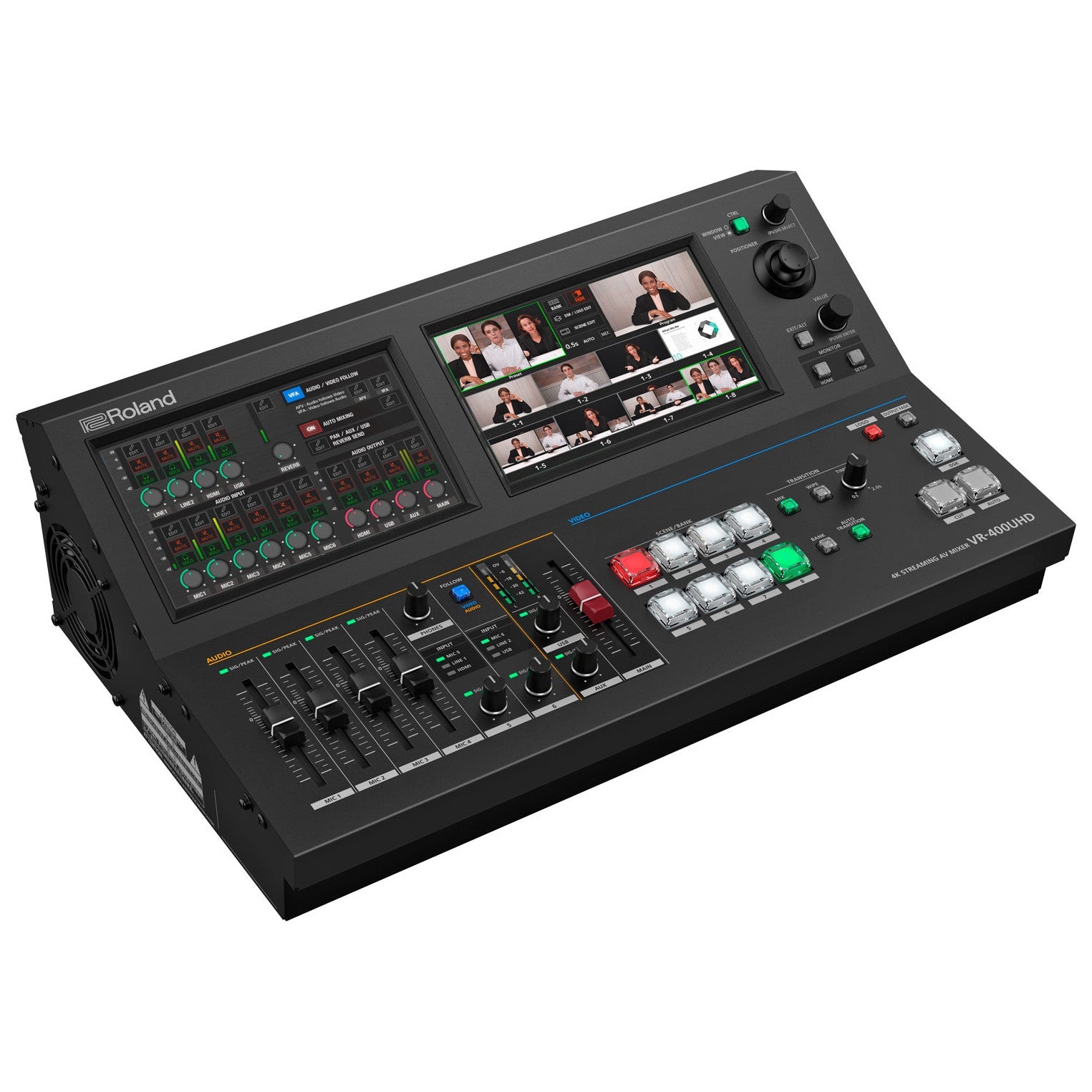 Roland VR-400UHD 4K Streaming AV Mixer
