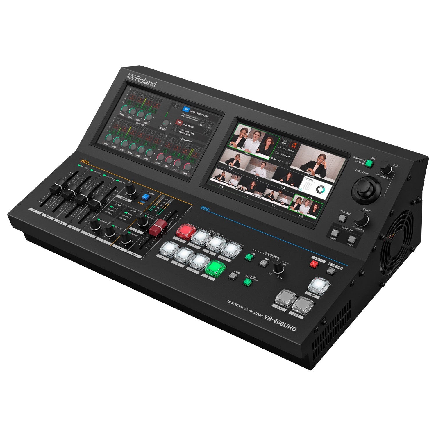 Roland VR-400UHD 4K Streaming AV Mixer
