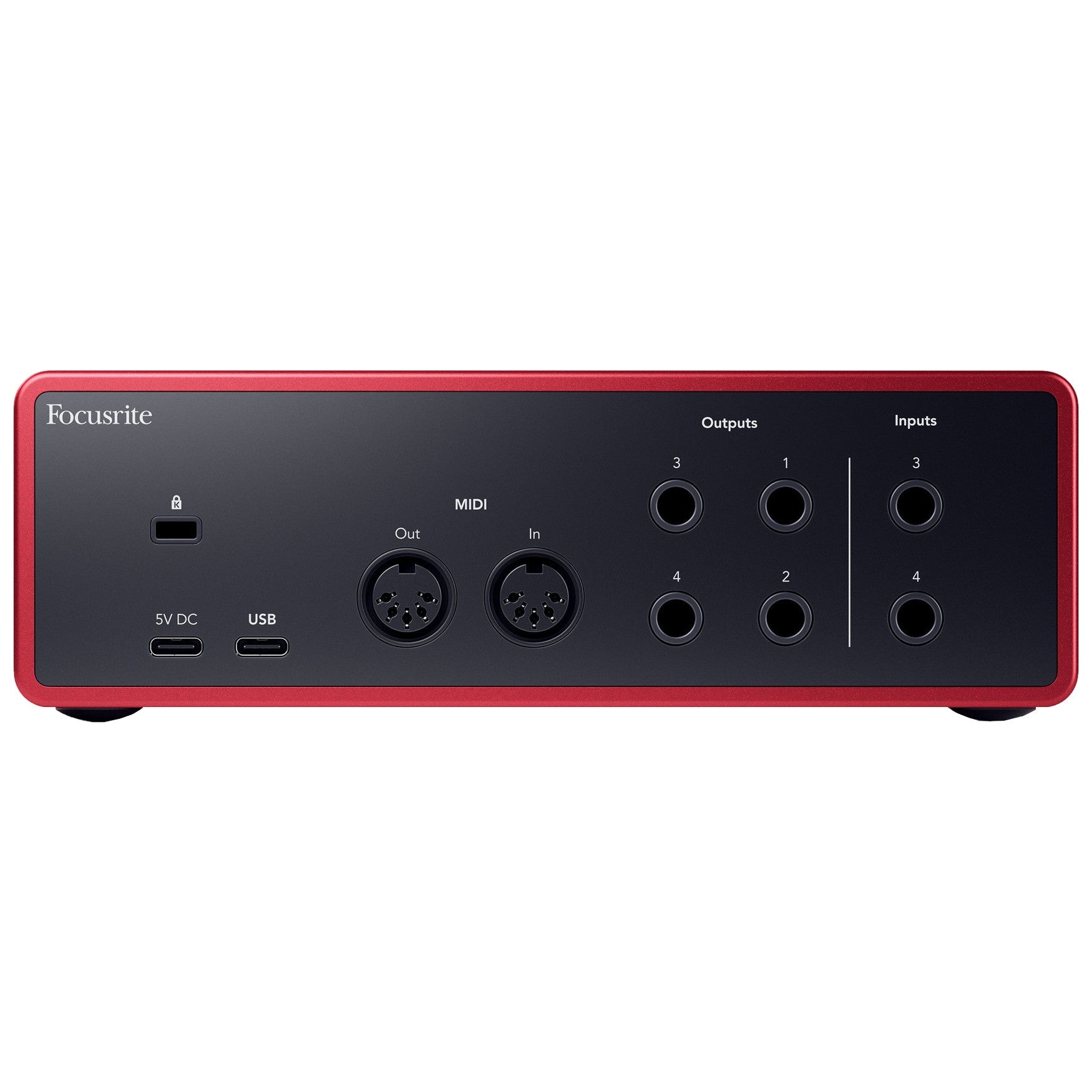 Focusrite Scarlett 4i4 4th Gen USB-C Audio Interface