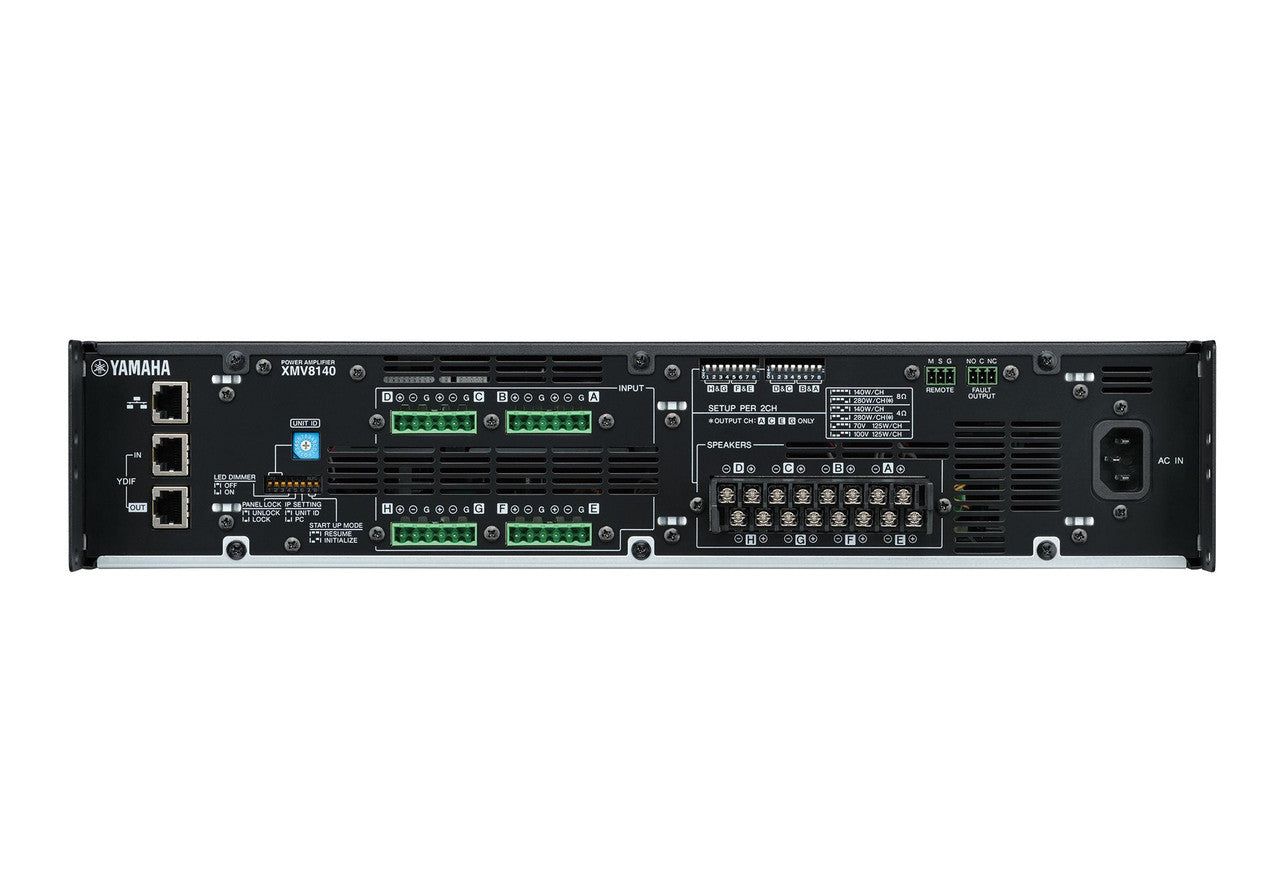 Yamaha Yamaha XMV8140 8-Channel Power Amplifier
