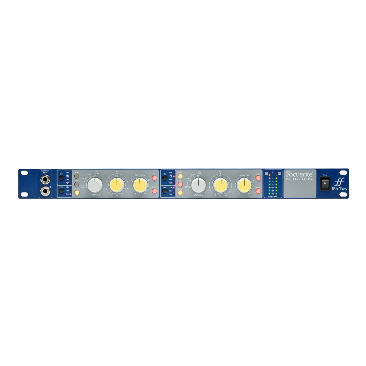 Focusrite Pro ISA Two 2-Channel Mic Preamp