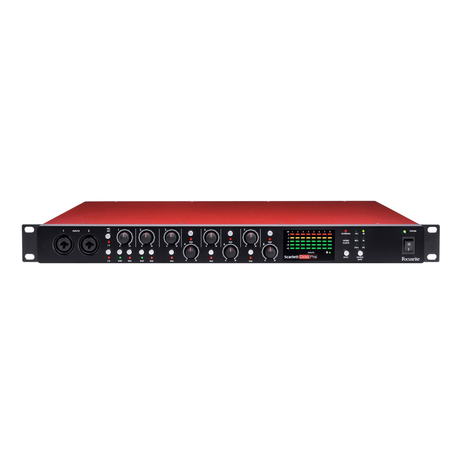 Focusrite Scarlett OctoPre 8-Channel Mic Preamp