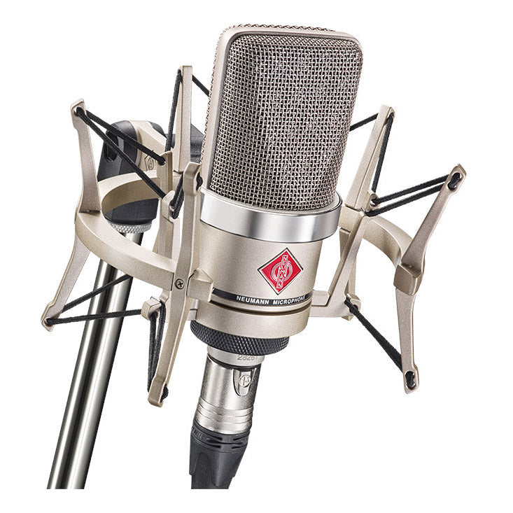 Neumann TLM 102 Studio Set Large Diaphragm Condenser Microphone | Color: Nickel