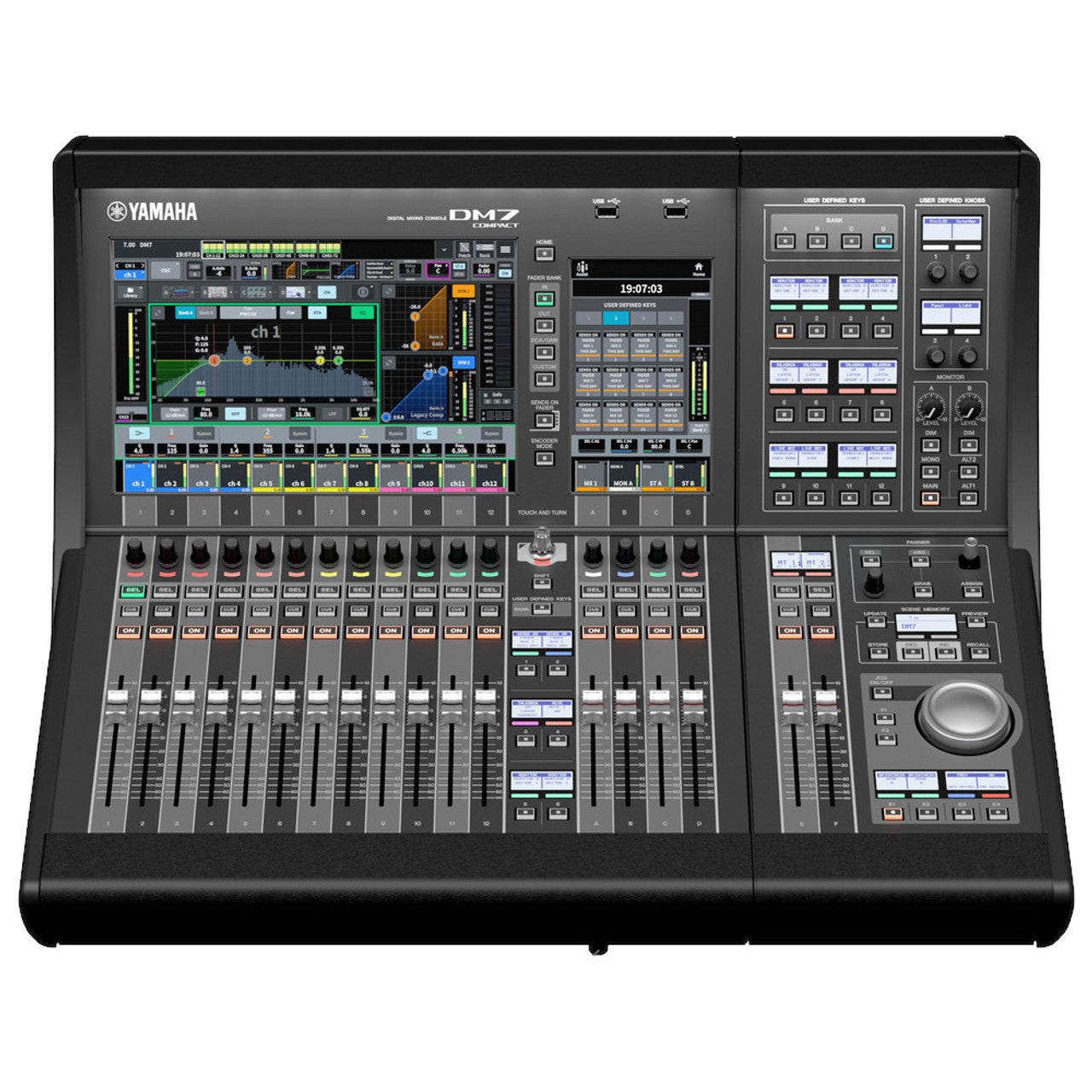 Yamaha DM7C-EX 72-Channel Digital Mixer + CTL-DM7