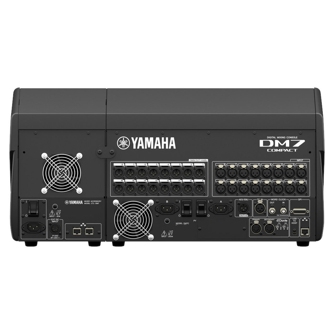 Yamaha DM7C-EX 72-Channel Digital Mixer + CTL-DM7
