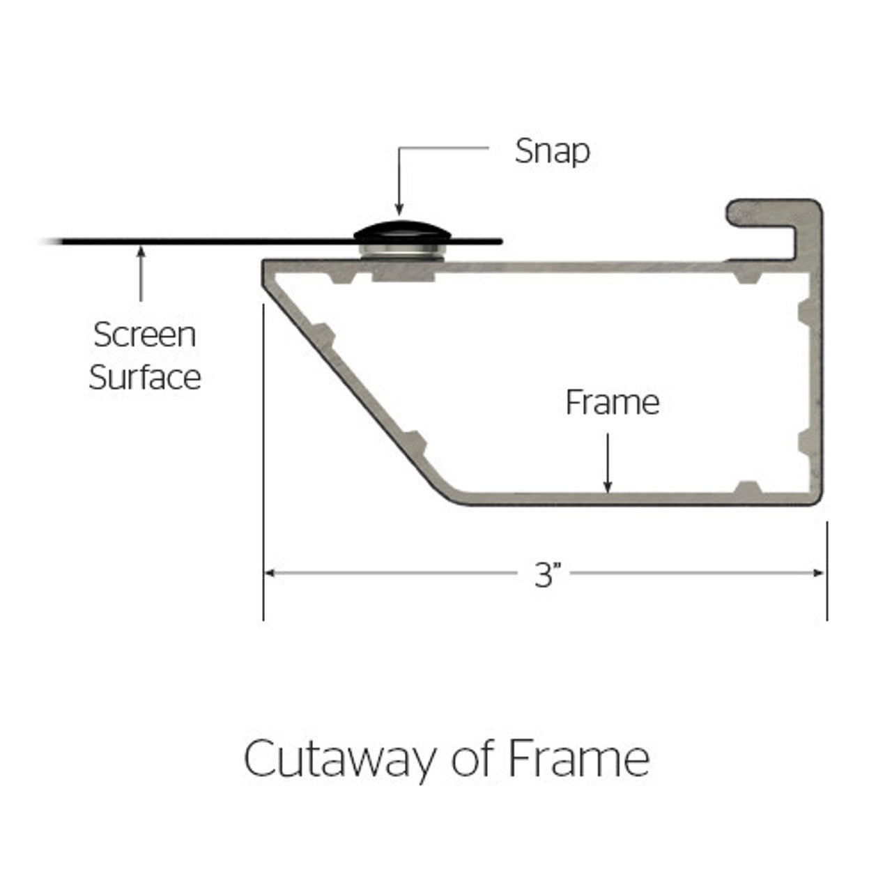 Da-Lite 21881V Cinema Contour Projector Screen