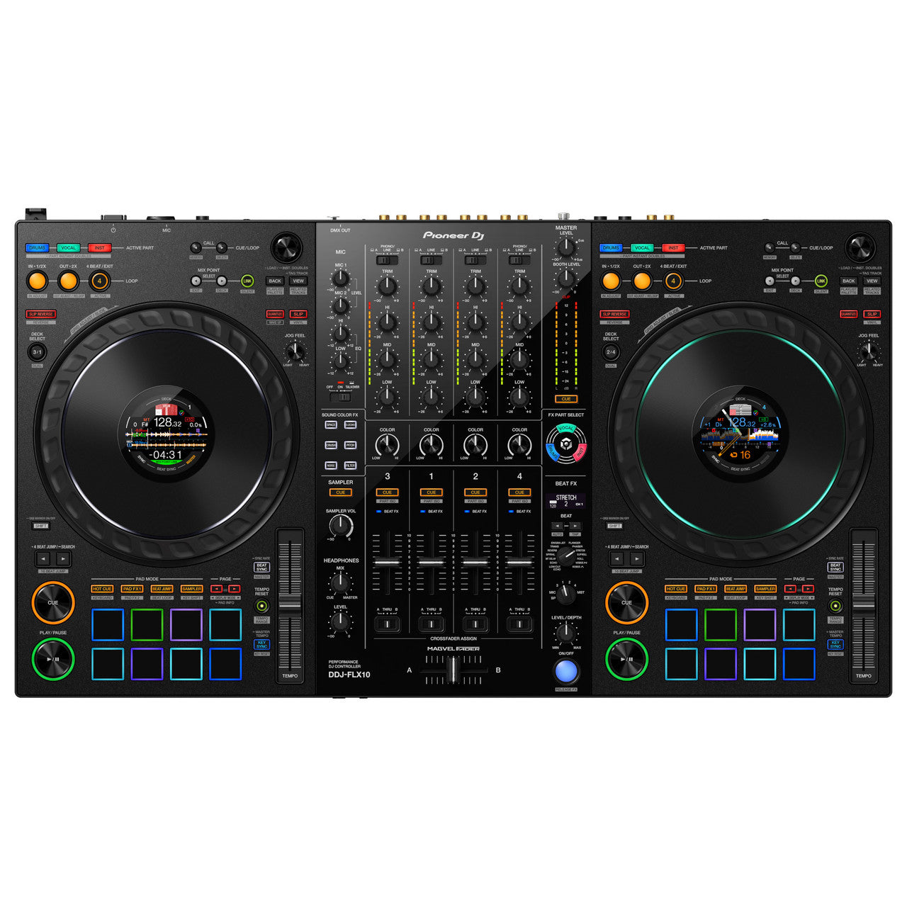 Pioneer DJ DDJ-FLX10 4-Channel DJ Controller