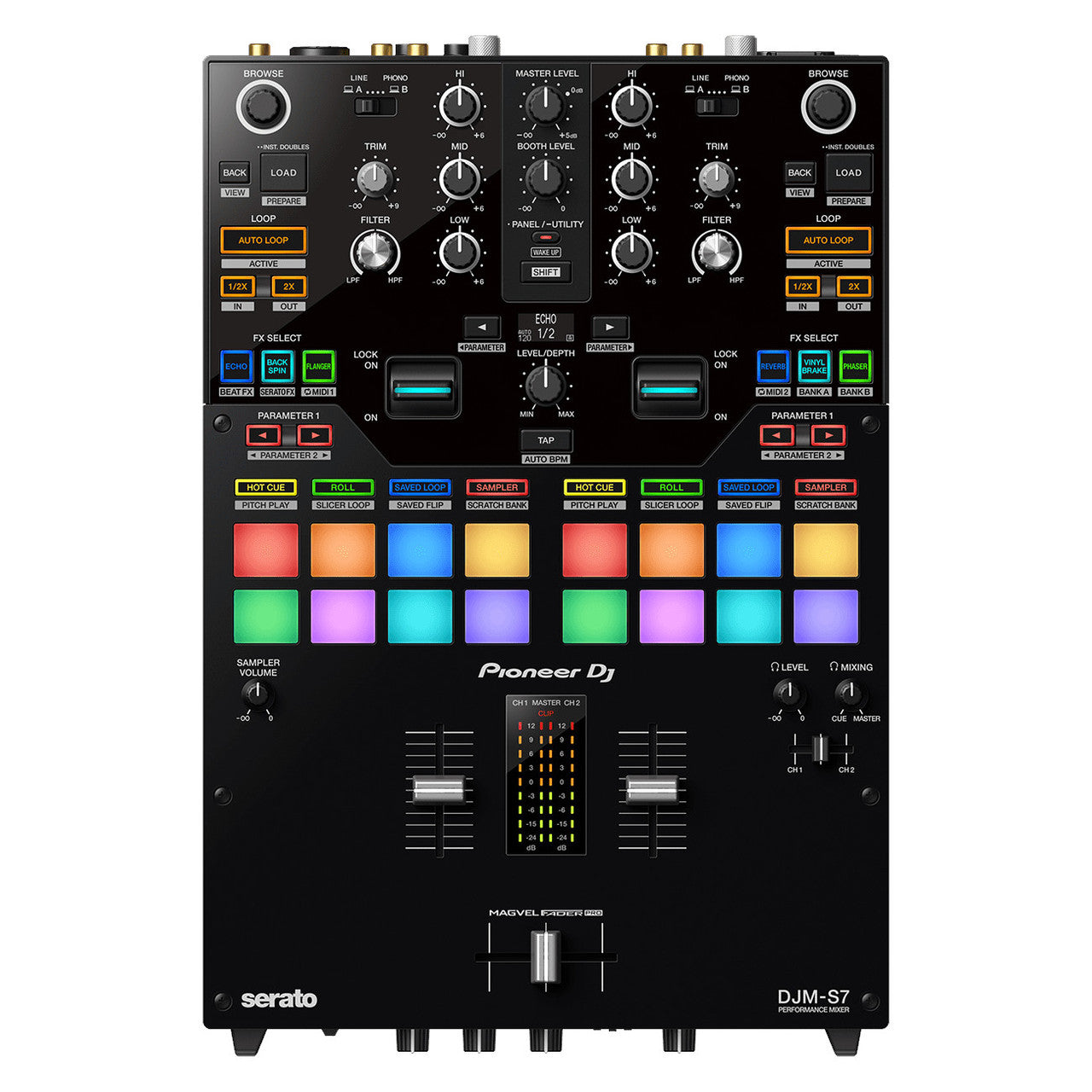 Pioneer DJ DJM-S7 2-Channel Performance DJ Mixer