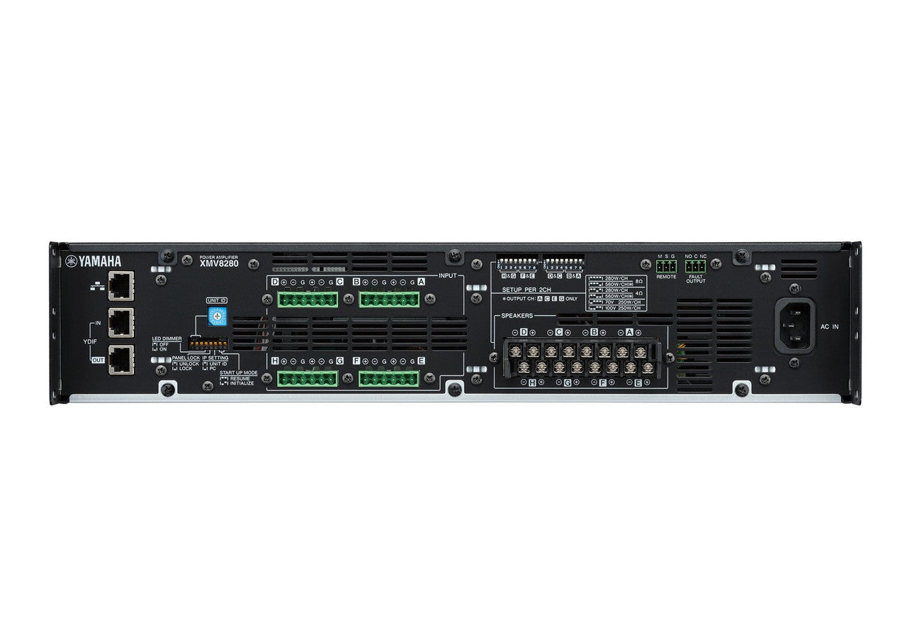 Yamaha Yamaha XMV8280 8-Channel Power Amplifier